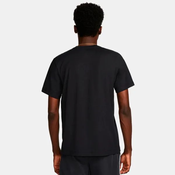 Футболка для мужчин Nike Shirt Sportswear Air Hybrid 100% хлопок/ Черный photo 4