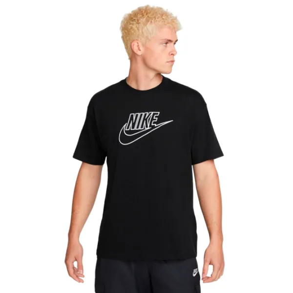 Футболка для мужчин Nike Shirt Sportswear Essentials+ 100% хлопок/ Черный photo 4
