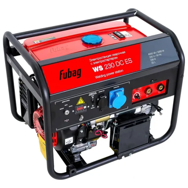 Генератор Fubag WS230DCES 220 В Бензин/ 5 кВт photo 2