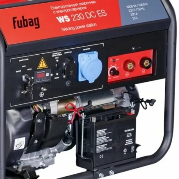 Генератор Fubag WS230DCES 220 В Бензин/ 5 кВт photo 6