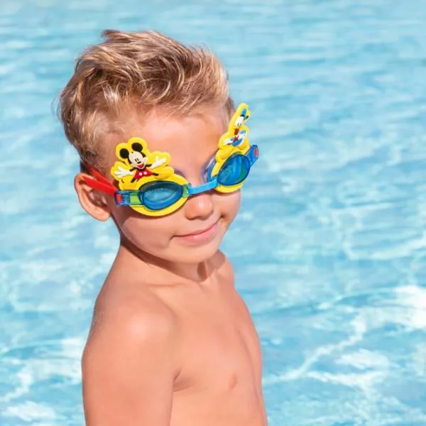 Ochelari pentru înot Bestway Mickey Mouse & Donald Duck Pentru copii/ Silicon photo 6