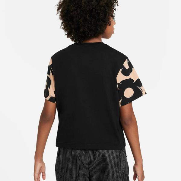 Футболка для девочек Nike G Nsw Tee Boxy Floral  / Черный photo 3 Футболка для девочек Nike G Nsw Tee Boxy Floral  / Черный photo 3