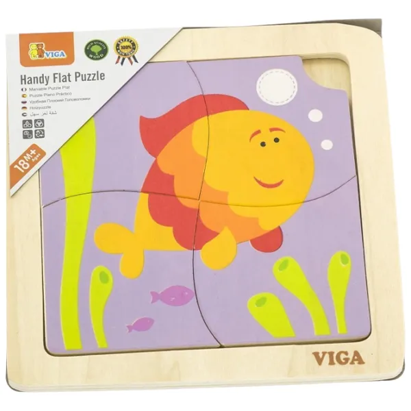 Puzzle VIGA Pește 1.5+/ Numărul de piese: 4 photo 3