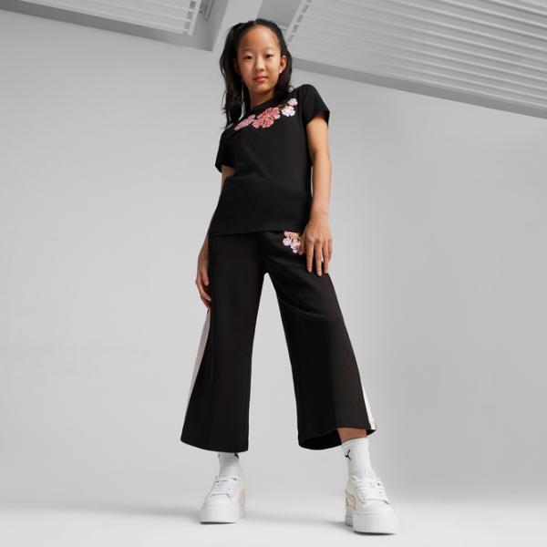 Футболка для девочек Puma Classics Snflr Logo Tee G 147 - 152 см / Черный photo 5 Футболка для девочек Puma Classics Snflr Logo Tee G 147 - 152 см / Черный photo 5
