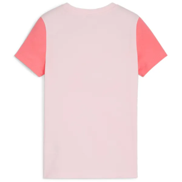 Tricou pentru fete Puma Classics Two Color Logo Tee G 134 - 140 cm / Pink photo 2 Tricou pentru fete Puma Classics Two Color Logo Tee G 134 - 140 cm / Pink photo 2
