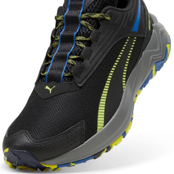 Кроссовки для мужчин Puma Extend Lite Trail 40/ Black Lime photo 5