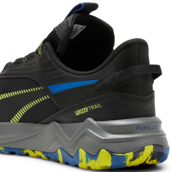 Кроссовки для мужчин Puma Extend Lite Trail 40/ Black Lime photo 6