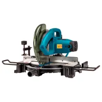 Fierăstrău pentru tăieri înclinate Makita MLS100N 255 mm/ Blue photo 3