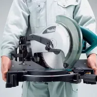 Fierăstrău pentru tăieri înclinate Makita MLS100N 255 mm/ Blue photo 4