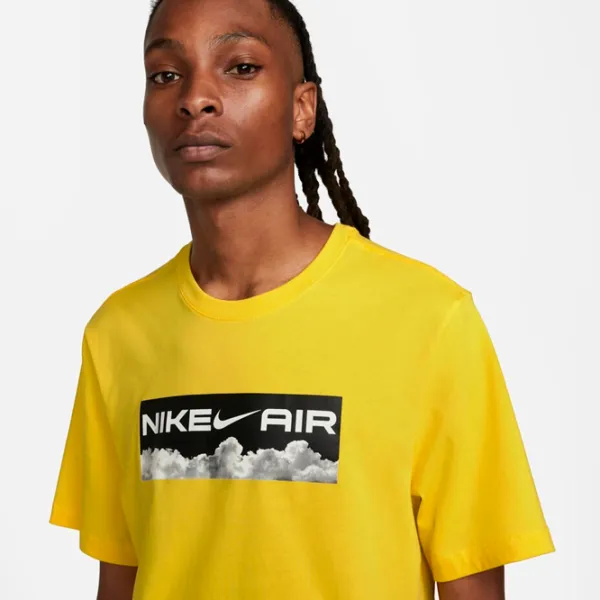 Футболка для мужчин Nike Shirt Sportswear Air Желтый photo 3