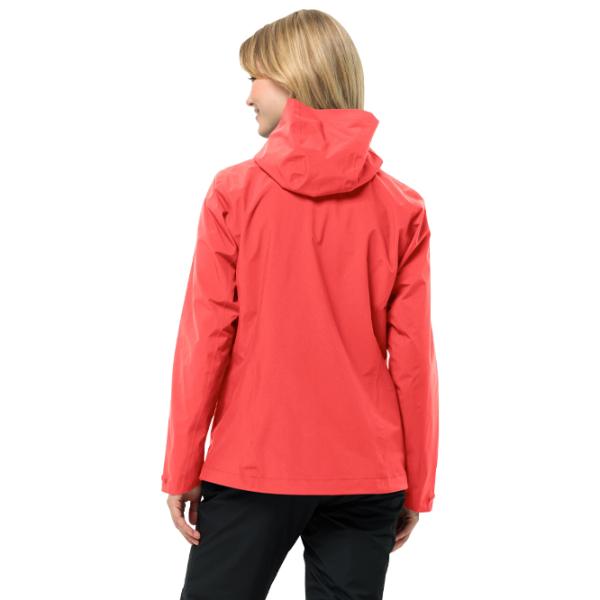 Ветровка для женщин Jack Wolfskin Robury 2L Jkt W Демисезон/ Красный photo 3