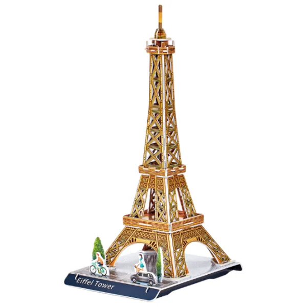 Пазл 3D CubicFun Eiffel Tower 5+/ Количество деталей: 31 photo 2