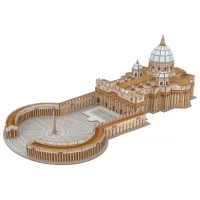 Puzzle 3D CubicFun St.Peter's Basilica 5+/ Numărul de piese: 68 photo 2