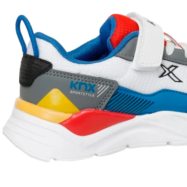 Кроссовки для мальчиков Kinetix 3P SPINT TX J 3FX Весна - лето/ Белый photo 7 Кроссовки для мальчиков Kinetix 3P SPINT TX J 3FX Весна - лето/ Белый photo 7