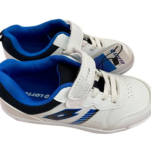 Adidași pentru băieți Lotto 3M SET ACE B PS 3FX Primăvară - vară/ White photo 3 Adidași pentru băieți Lotto 3M SET ACE B PS 3FX Primăvară - vară/ White photo 3