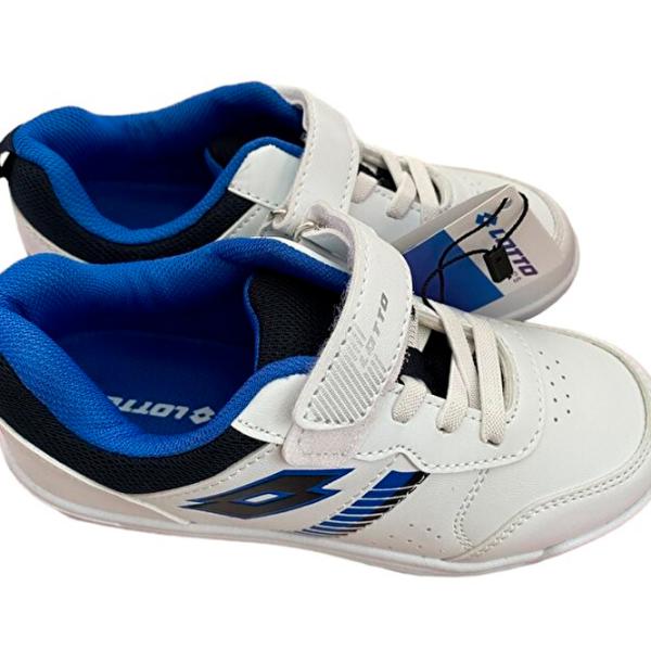 Adidași pentru băieți Lotto 3M SET ACE B PS 3FX Primăvară - vară/ White photo 3 Adidași pentru băieți Lotto 3M SET ACE B PS 3FX Primăvară - vară/ White photo 3