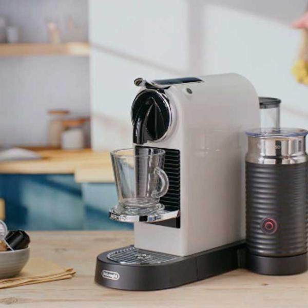 Aparat de cafea DeLonghi EN267.WAE Capsular/ 1 l/ Cream photo 4