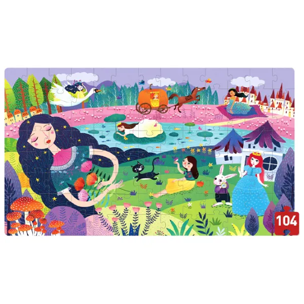 Puzzle 2D Mideer Frumoasa adormită 4+/ Numărul de piese: 104 photo 2
