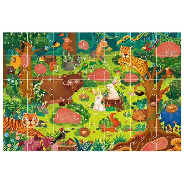 Puzzle 2D Mideer Pădurea 3+/ Numărul de piese: 35 photo 2 Puzzle 2D Mideer Pădurea 3+/ Numărul de piese: 35 photo 2