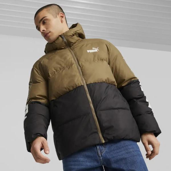Куртка для мужчин Puma Power Hooded Демисезон/ Коричневый photo 3