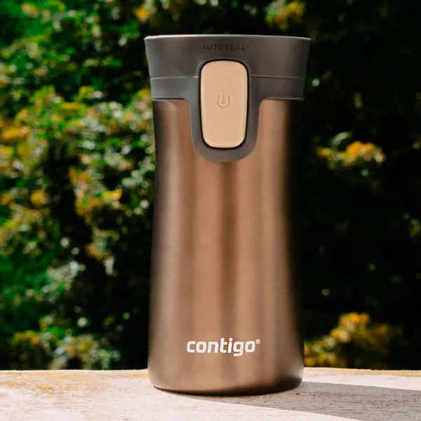 Термокружка Contigo Pinnacle Коричневый 0.3л photo 4
