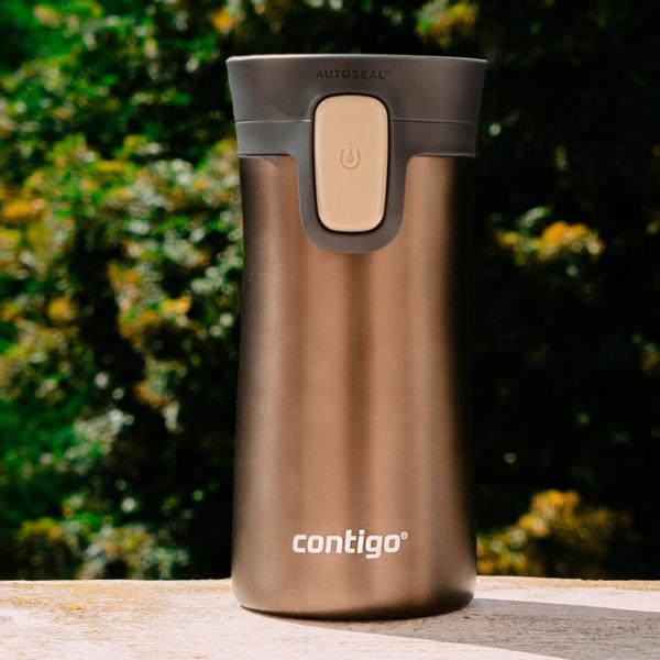 Термокружка Contigo Pinnacle Коричневый 0.3л photo 4