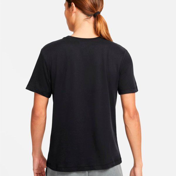 Футболка для мужчин Nike Shirt Dri-Fit Sport Clash 57% хлопок, 43% полиэстер/ Черный photo 2