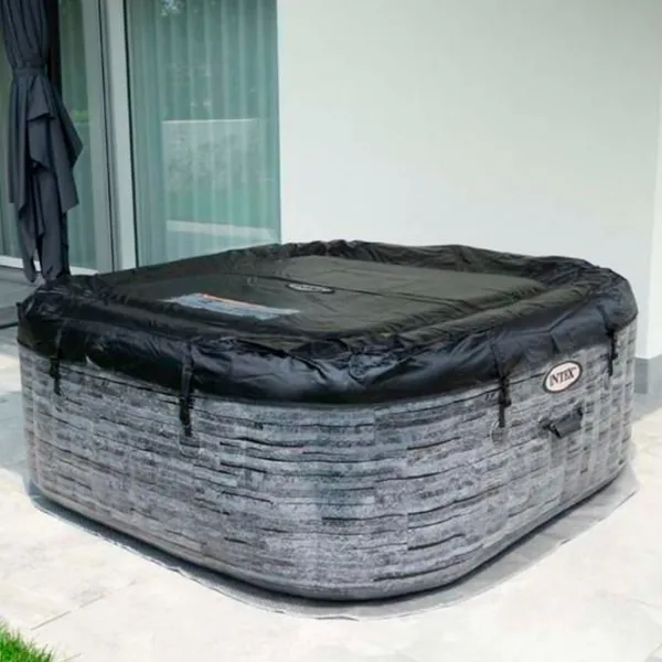 Бассейн Intex Greystone Deluxe 28450 795 л/ Джакузи/ Серый photo 2