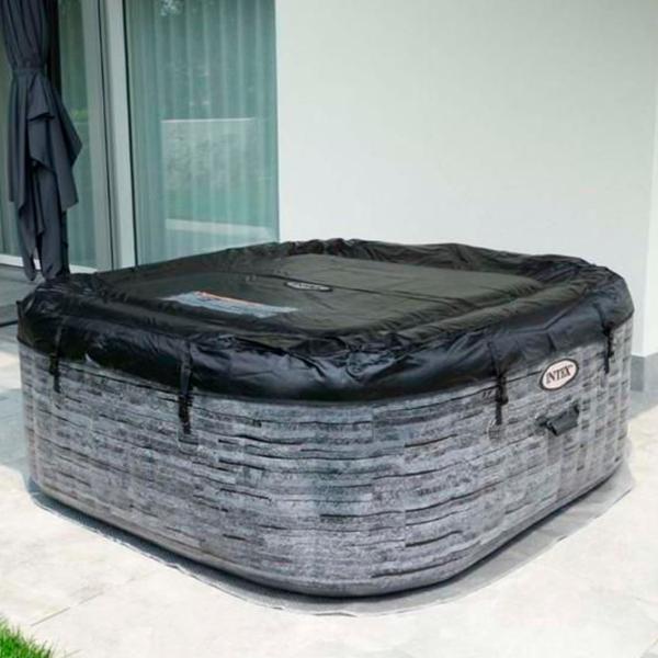 Бассейн Intex Greystone Deluxe 28450 795 л/ Джакузи/ Серый photo 2