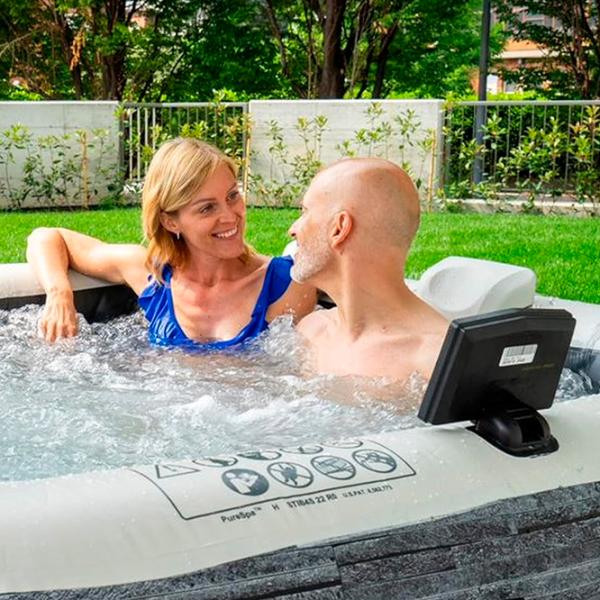 Бассейн Intex Greystone Deluxe 28450 795 л/ Джакузи/ Серый photo 9