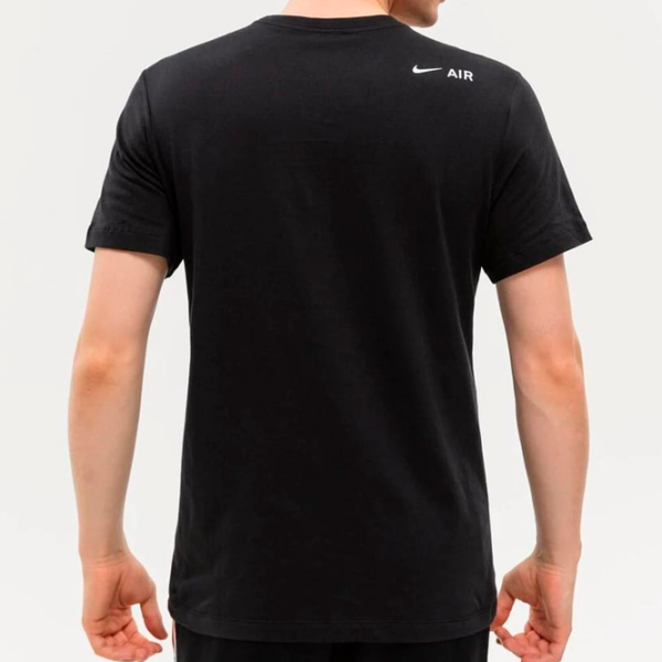 Футболка для мужчин Nike Shirt Sportswear Air Print 100% хлопок/ Черный photo 2