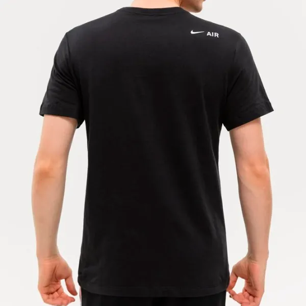 Tricou pentru bărbați Nike Shirt Sportswear Air Print 100% bumbac/ Black photo 2