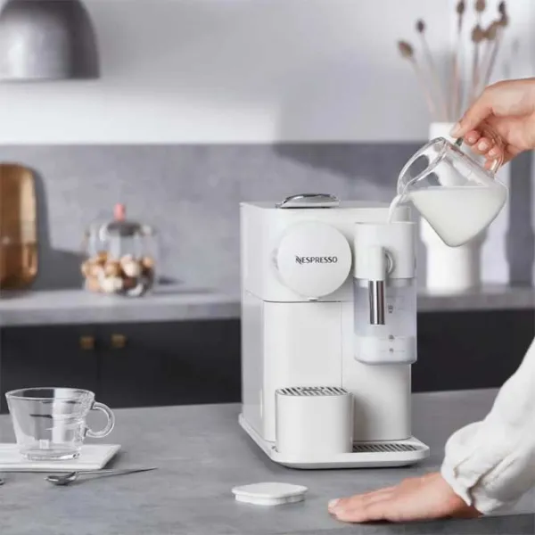Aparat de cafea DeLonghi EN510.W Capsular/ 1 l/ White photo 6