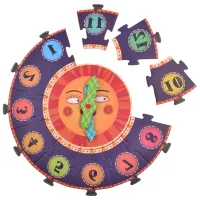 Puzzle 2D Mideer Călătorie în timp 3+/ Numărul de piese: 25 photo 4