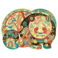 Puzzle Mideer Panda Planetariu 8+/ Numărul de piese: 330 photo 2