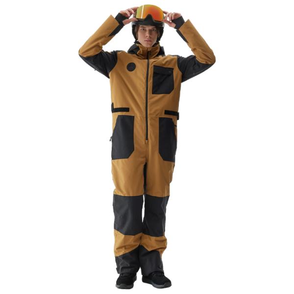 Costum de munte pentru bărbați 4F 4FAW23TJUMM010-83S Iarnă/ Brown photo 2 Costum de munte pentru bărbați 4F 4FAW23TJUMM010-83S Iarnă/ Brown photo 2
