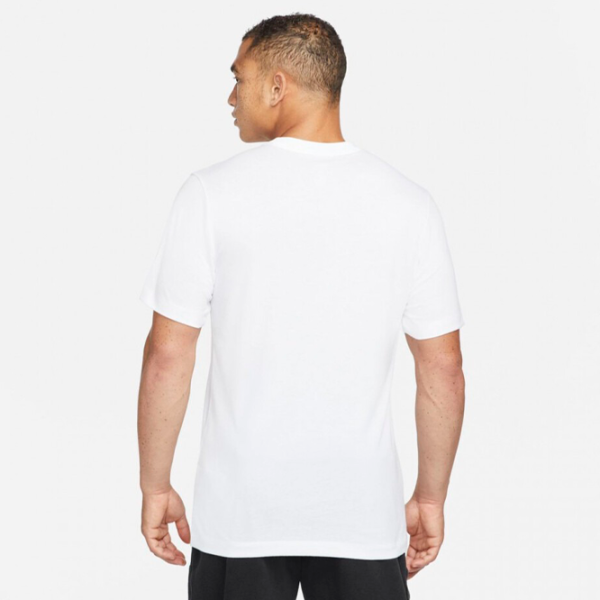 Tricou pentru bărbați Nike Trainingsshirt Dri-Fit Camo Gfx 59% bumbac, 41% poliester/ White photo 2