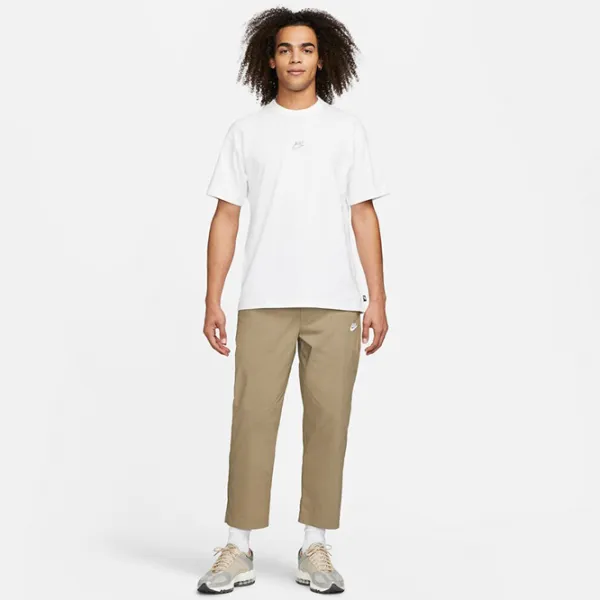 Tricou pentru bărbați Nike Shirt Sportswear Premium Essentials 100% bumbac/ White photo 3