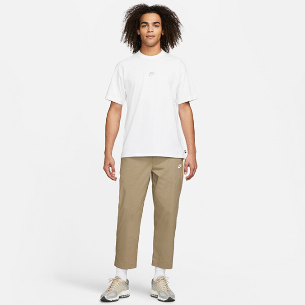 Tricou pentru bărbați Nike Shirt Sportswear Premium Essentials 100% bumbac/ White photo 3