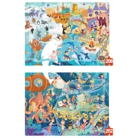 Set de puzzle-uri Mideer Cântecul mării 6+/ Numărul de piese: 460 photo 2