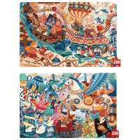 Set de puzzle-uri Mideer Cântecul mării 7+/ Numărul de piese: 610 photo 2