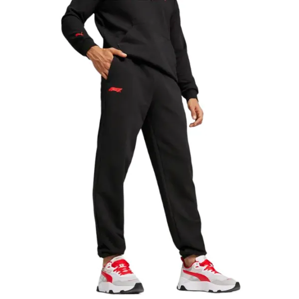 Спортивные брюки для мужчин Puma F1 Ess Sweatpants M/ Черный photo 4