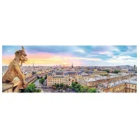 Puzzle 2D Trefl 1000 Panorama Cathedral of Notre-Dame de Paris 12+/ Numărul de piese: 1000 photo 2