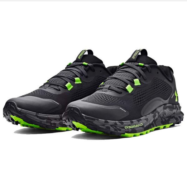 Adidași pentru bărbați Under Armour UA Charged Bandit TR 2 45.5/ Black Lime photo 2