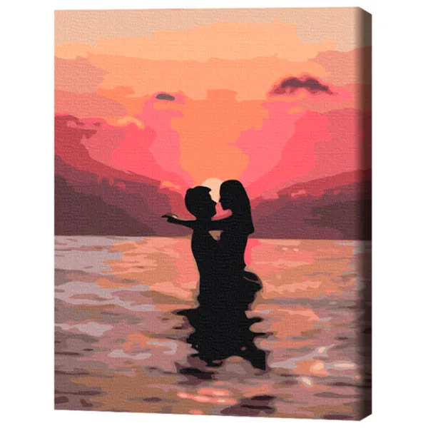 Картина по номерам BrushMe Влюбленные на закате BS37563 50 x 40 см/ Вертикальная photo 3 Картина по номерам BrushMe Влюбленные на закате BS37563 50 x 40 см/ Вертикальная photo 3