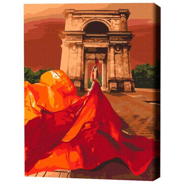 Картина по номерам BrushMe Торжествующая красавица BS52710FC 50 x 40 см/ Вертикальная photo 3