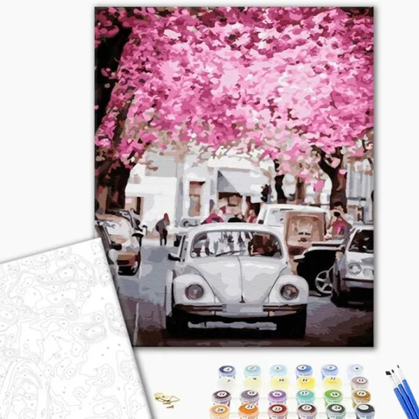 Картина по номерам BrushMe В городе весна BS31972 50 x 40 см/ Вертикальная photo 2