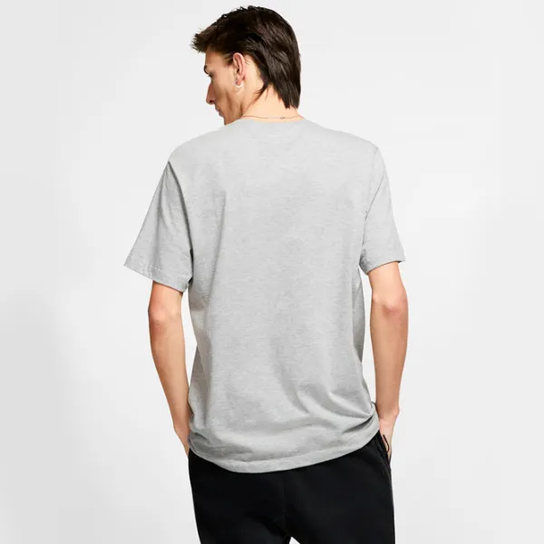 Tricou pentru bărbați Nike Shirt Sportswear "Just Do Lt" Swoosh Tee 100% bumbac/ Gray photo 4