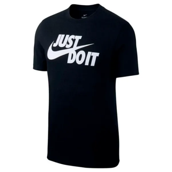 Tricou pentru bărbați Nike Shirt Sportswear "Just Do Lt" Swoosh Tee 100% bumbac/ Black photo 4 Tricou pentru bărbați Nike Shirt Sportswear "Just Do Lt" Swoosh Tee 100% bumbac/ Black photo 4
