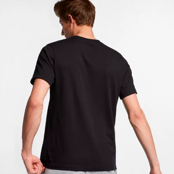 Tricou pentru bărbați Nike Shirt Sportswear "Just Do Lt" Swoosh Tee 100% bumbac/ Black photo 3 Tricou pentru bărbați Nike Shirt Sportswear "Just Do Lt" Swoosh Tee 100% bumbac/ Black photo 3